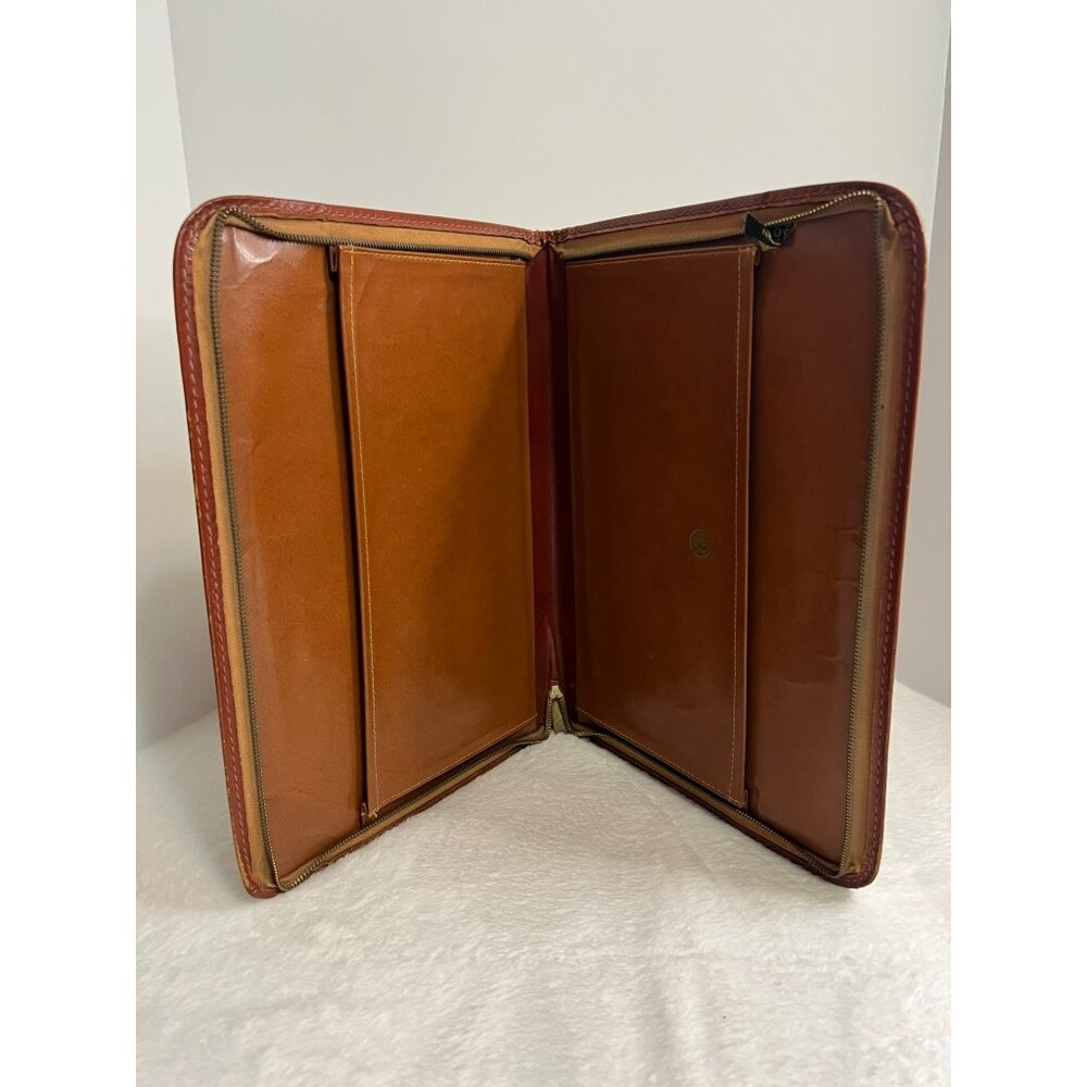 Vintage Rounds Top Grain Cowhide Leather Organizer